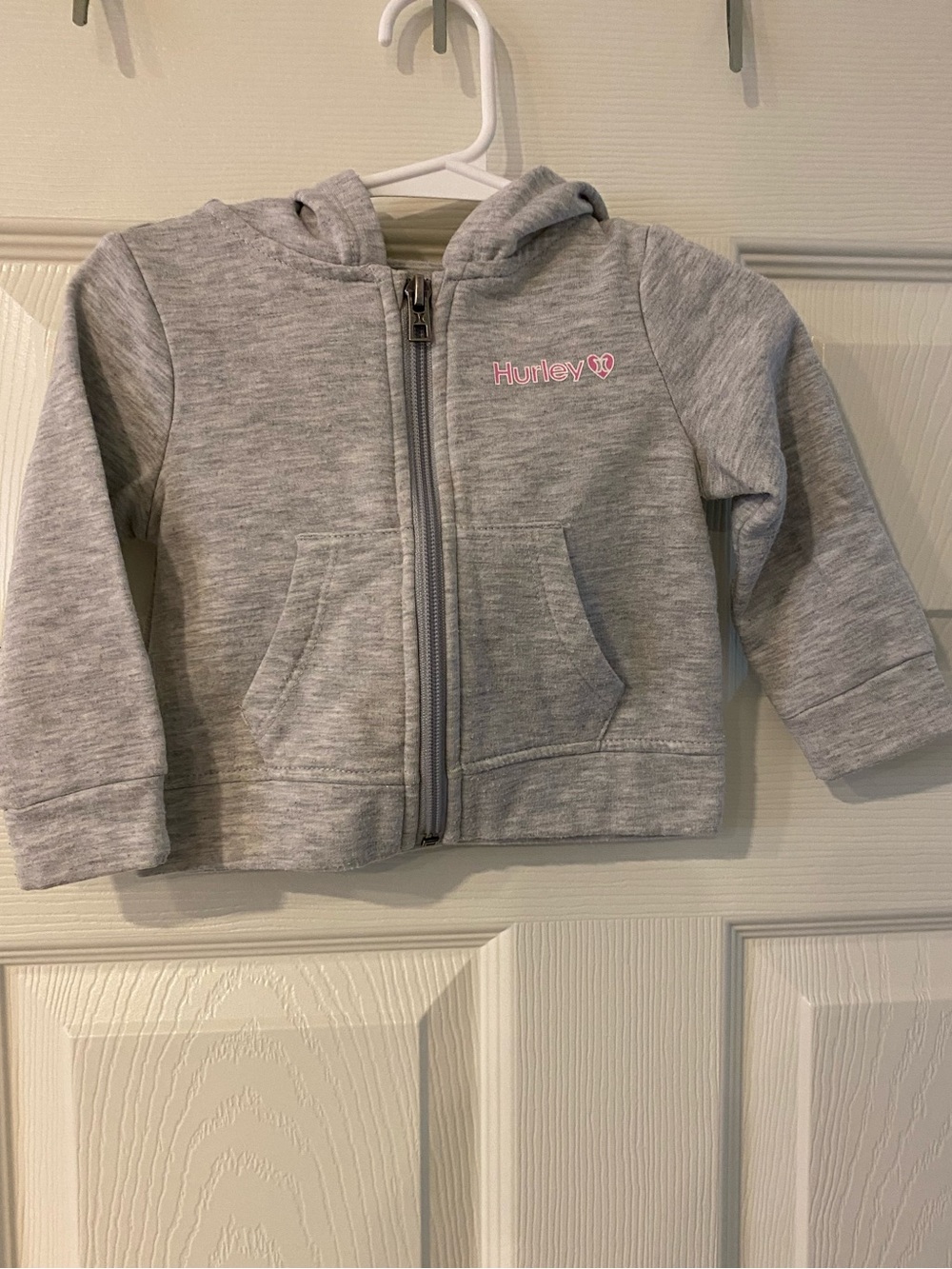 12 Month Hurley Zip Up Hoodie